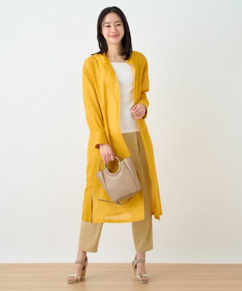 Leilian PLUS HOUSE / レリアンプラスハウス シャツ・ブラウス | 洗えるシャツワンピース【my perfect wardrobe】 | 詳細13