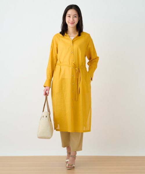 Leilian PLUS HOUSE / レリアンプラスハウス シャツ・ブラウス | 洗えるシャツワンピース【my perfect wardrobe】 | 詳細14