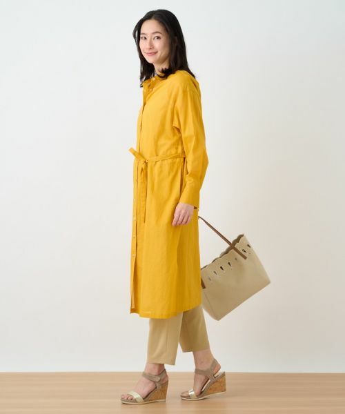 Leilian PLUS HOUSE / レリアンプラスハウス シャツ・ブラウス | 洗えるシャツワンピース【my perfect wardrobe】 | 詳細15