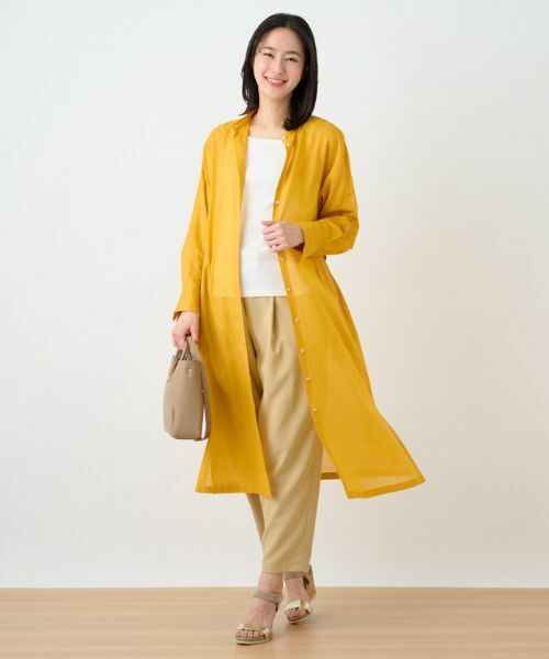 Leilian PLUS HOUSE / レリアンプラスハウス シャツ・ブラウス | 洗えるシャツワンピース【my perfect wardrobe】 | 詳細2