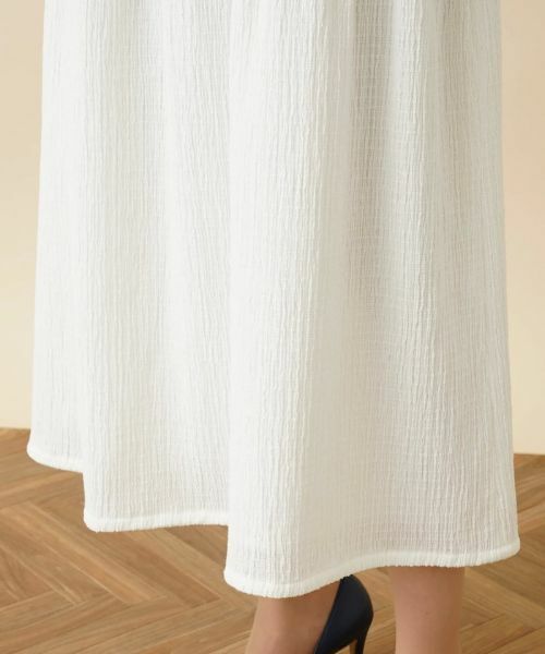 Leilian PLUS HOUSE / レリアンプラスハウス ミニ・ひざ丈スカート | ギャザーロングスカート | 詳細9