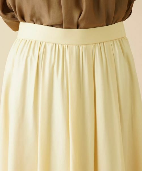 Leilian PLUS HOUSE / レリアンプラスハウス ミニ・ひざ丈スカート | ギャザーフレアスカート【my Perfect wardrobe】 | 詳細10