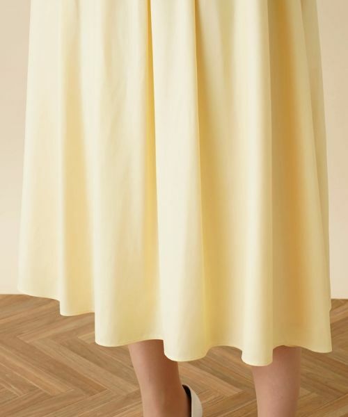 Leilian PLUS HOUSE / レリアンプラスハウス ミニ・ひざ丈スカート | ギャザーフレアスカート【my Perfect wardrobe】 | 詳細12