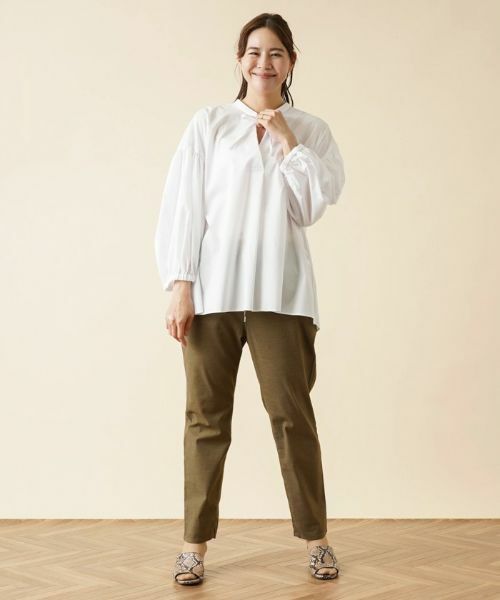Leilian PLUS HOUSE / レリアンプラスハウス シャツ・ブラウス | リボンスキッパーブラウス【my Perfect wardrobe】 | 詳細11