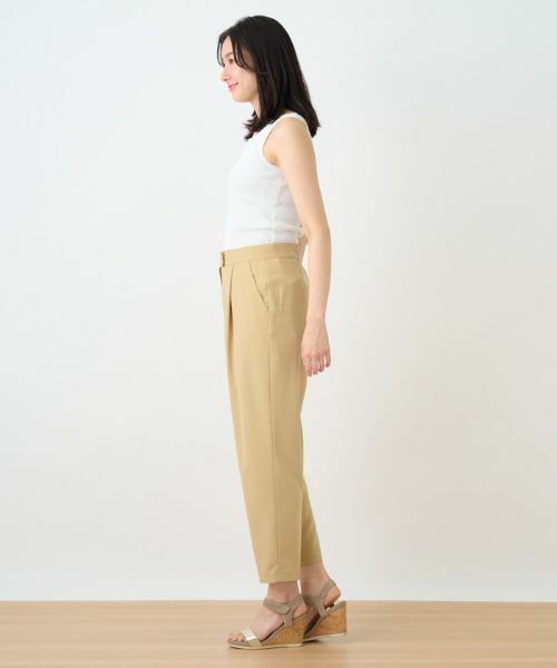 Leilian PLUS HOUSE / レリアンプラスハウス その他パンツ | 洗えるテーパードパンツ【my perfect wardrobe】 | 詳細2