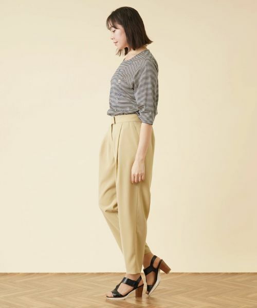 Leilian PLUS HOUSE / レリアンプラスハウス その他パンツ | 洗えるテーパードパンツ【my perfect wardrobe】 | 詳細21