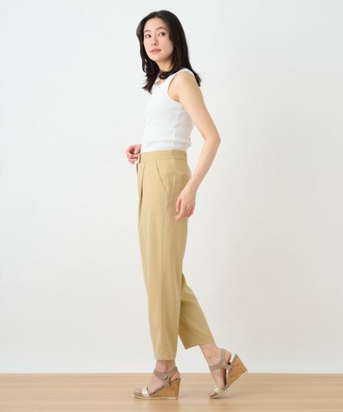 Leilian PLUS HOUSE / レリアンプラスハウス その他パンツ | 洗えるテーパードパンツ【my perfect wardrobe】 | 詳細3