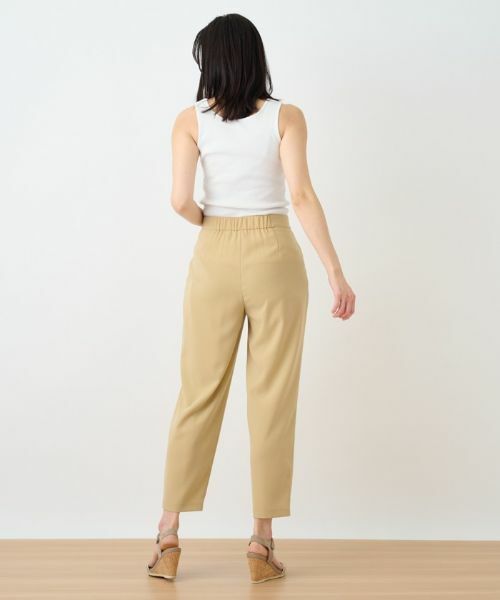Leilian PLUS HOUSE / レリアンプラスハウス その他パンツ | 洗えるテーパードパンツ【my perfect wardrobe】 | 詳細4