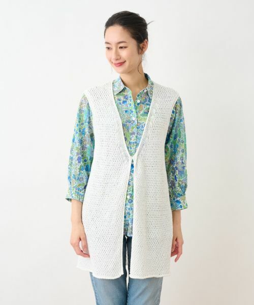 Leilian PLUS HOUSE / レリアンプラスハウス テーラードジャケット | ニットジレ【Leilian the Week】 | 詳細1