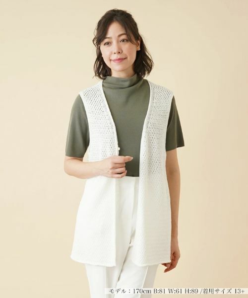 Leilian PLUS HOUSE / レリアンプラスハウス テーラードジャケット | ニットジレ【Leilian the Week】 | 詳細17