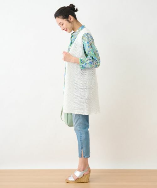 Leilian PLUS HOUSE / レリアンプラスハウス テーラードジャケット | ニットジレ【Leilian the Week】 | 詳細5