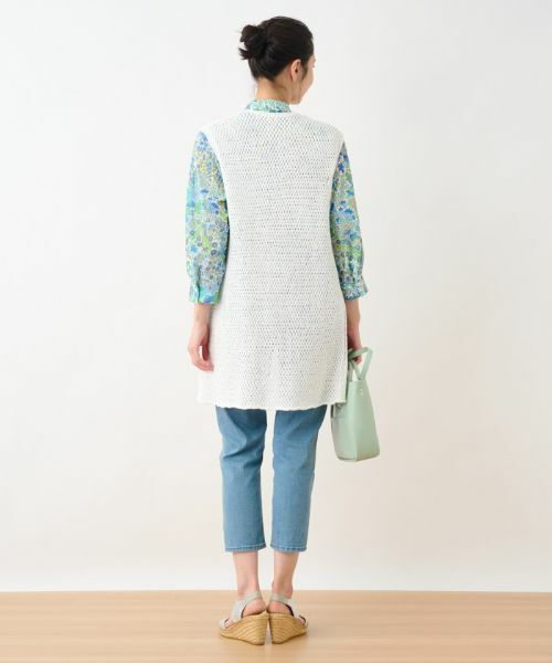 Leilian PLUS HOUSE / レリアンプラスハウス テーラードジャケット | ニットジレ【Leilian the Week】 | 詳細7