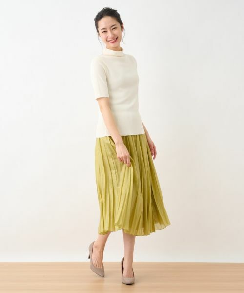 Leilian PLUS HOUSE / レリアンプラスハウス ニット・セーター | 【店舗人気】ボトルネックインナー | 詳細10