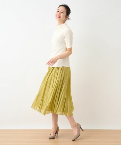 Leilian PLUS HOUSE / レリアンプラスハウス ニット・セーター | 【店舗人気】ボトルネックインナー | 詳細11