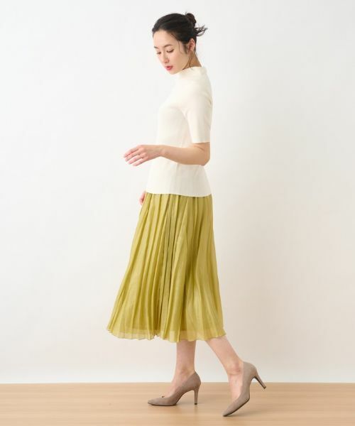 Leilian PLUS HOUSE / レリアンプラスハウス ニット・セーター | 【店舗人気】ボトルネックインナー | 詳細12