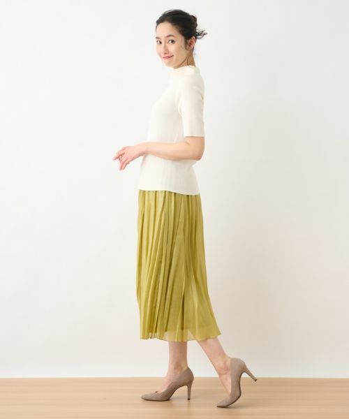 Leilian PLUS HOUSE / レリアンプラスハウス ニット・セーター | 【店舗人気】ボトルネックインナー | 詳細13