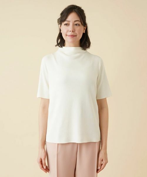 Leilian PLUS HOUSE / レリアンプラスハウス ニット・セーター | 【店舗人気】ボトルネックインナー | 詳細26