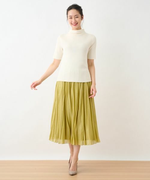 Leilian PLUS HOUSE / レリアンプラスハウス ニット・セーター | 【店舗人気】ボトルネックインナー | 詳細9