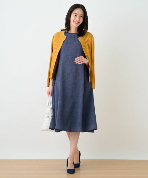 Leilian PLUS HOUSE / レリアンプラスハウス カーディガン・ボレロ | 【店舗人気】ワイドリブカーディガン | 詳細11