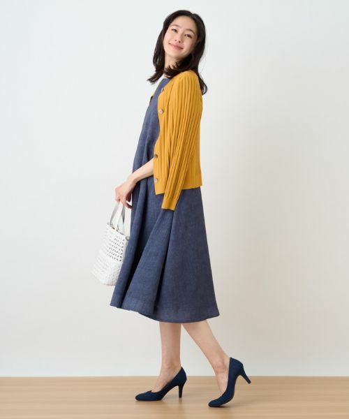 Leilian PLUS HOUSE / レリアンプラスハウス カーディガン・ボレロ | 【店舗人気】ワイドリブカーディガン | 詳細13