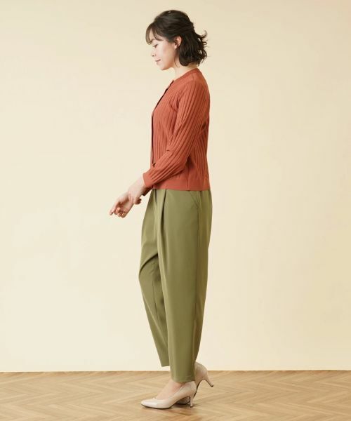 Leilian PLUS HOUSE / レリアンプラスハウス カーディガン・ボレロ | 【店舗人気】ワイドリブカーディガン | 詳細18