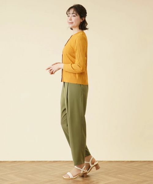 Leilian PLUS HOUSE / レリアンプラスハウス カーディガン・ボレロ | 【店舗人気】ワイドリブカーディガン | 詳細21