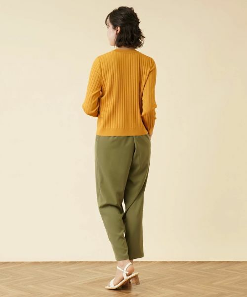 Leilian PLUS HOUSE / レリアンプラスハウス カーディガン・ボレロ | 【店舗人気】ワイドリブカーディガン | 詳細22