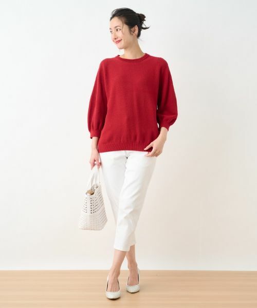 Leilian PLUS HOUSE / レリアンプラスハウス ニット・セーター | ボトルネックニットプルオーバー【Leilian the Week】 | 詳細1