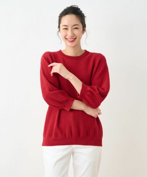 Leilian PLUS HOUSE / レリアンプラスハウス ニット・セーター | ボトルネックニットプルオーバー【Leilian the Week】 | 詳細11