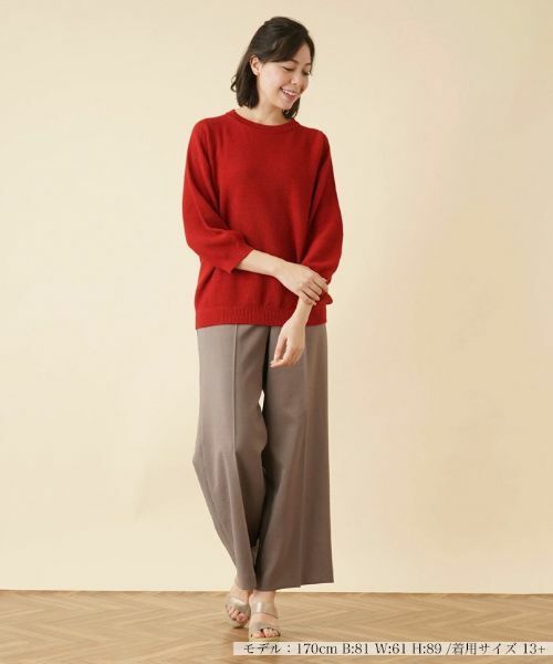 Leilian PLUS HOUSE / レリアンプラスハウス ニット・セーター | ボトルネックニットプルオーバー【Leilian the Week】 | 詳細18