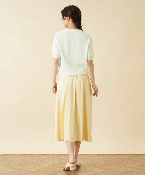 Leilian PLUS HOUSE / レリアンプラスハウス ニット・セーター | クルーネック半袖ニット | 詳細19