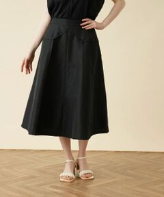 Leilian PLUS HOUSE / レリアンプラスハウス ミニ・ひざ丈スカート | プリーツミディスカート【Leilian：EZUMI】