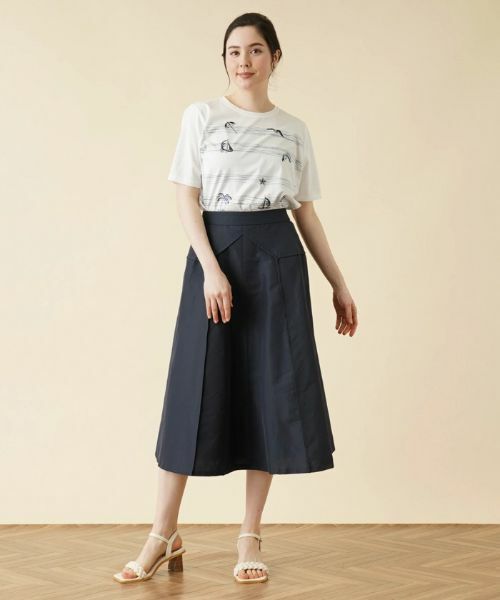 Leilian PLUS HOUSE / レリアンプラスハウス ミニ・ひざ丈スカート | プリーツミディスカート【Leilian：EZUMI】 | 詳細13