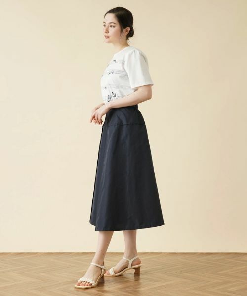 Leilian PLUS HOUSE / レリアンプラスハウス ミニ・ひざ丈スカート | プリーツミディスカート【Leilian：EZUMI】 | 詳細14