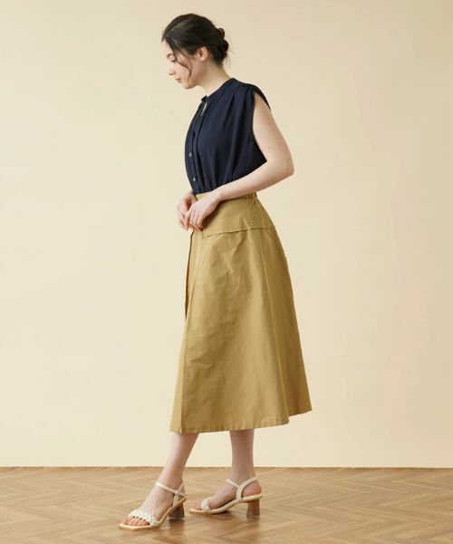 Leilian PLUS HOUSE / レリアンプラスハウス ミニ・ひざ丈スカート | プリーツミディスカート【Leilian：EZUMI】 | 詳細2