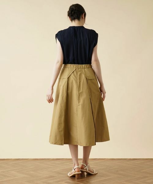 Leilian PLUS HOUSE / レリアンプラスハウス ミニ・ひざ丈スカート | プリーツミディスカート【Leilian：EZUMI】 | 詳細3