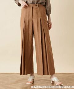 Leilian PLUS HOUSE / レリアンプラスハウス その他パンツ | ストライプ柄ワイドパンツ【Leilian：EZUMI】