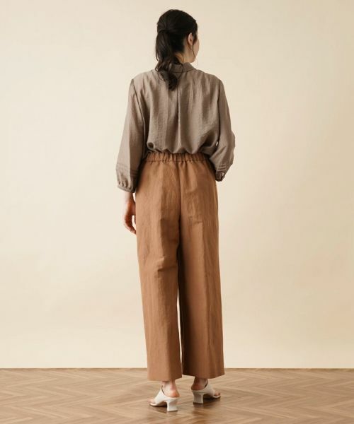 Leilian PLUS HOUSE / レリアンプラスハウス その他パンツ | ストライプ柄ワイドパンツ【Leilian：EZUMI】 | 詳細12