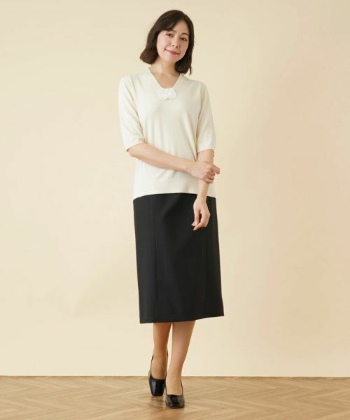 Leilian PLUS HOUSE / レリアンプラスハウス ニット・セーター | ニットインナー | 詳細13