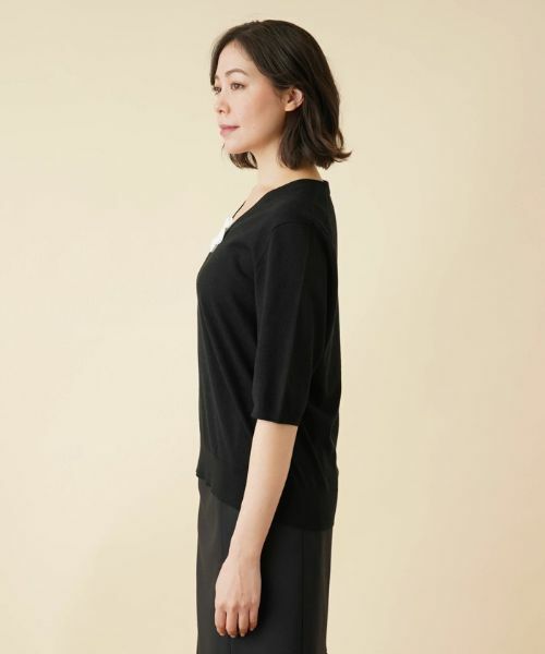 Leilian PLUS HOUSE / レリアンプラスハウス ニット・セーター | ニットインナー | 詳細5