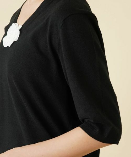 Leilian PLUS HOUSE / レリアンプラスハウス ニット・セーター | ニットインナー | 詳細9