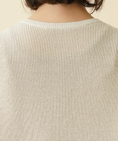 Leilian PLUS HOUSE / レリアンプラスハウス その他アウター | 異素材切替ノーカラージャケット | 詳細8