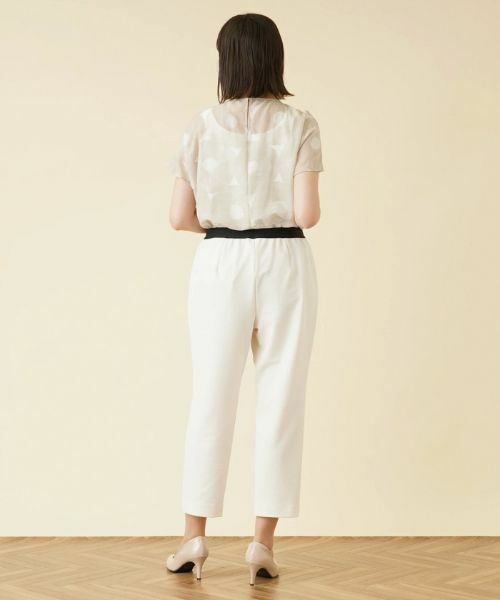 Leilian PLUS HOUSE / レリアンプラスハウス その他パンツ | 【店舗人気】ストレッチクロップドパンツ | 詳細11