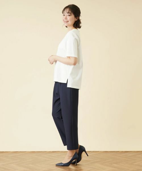 Leilian PLUS HOUSE / レリアンプラスハウス その他パンツ | 【店舗人気】ストレッチクロップドパンツ | 詳細6