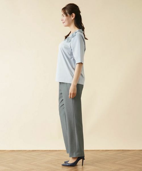 Leilian PLUS HOUSE / レリアンプラスハウス その他パンツ | ストレートロングパンツ | 詳細5