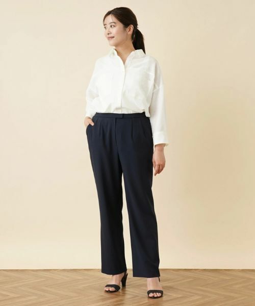 Leilian PLUS HOUSE / レリアンプラスハウス その他パンツ | ストレートロングパンツ | 詳細1
