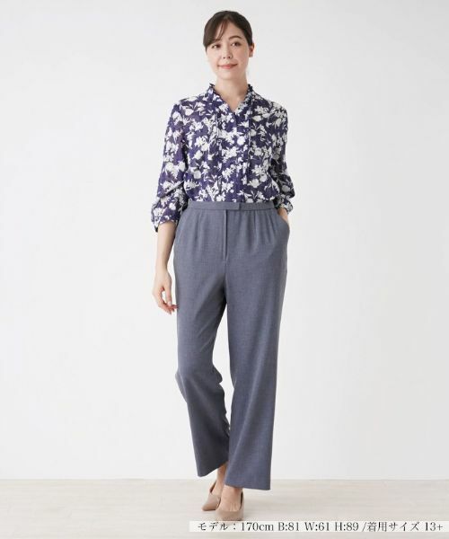 Leilian PLUS HOUSE / レリアンプラスハウス その他パンツ | ストレートロングパンツ | 詳細4