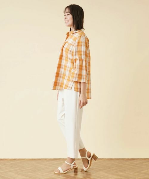 Leilian PLUS HOUSE / レリアンプラスハウス シャツ・ブラウス | チェックチュニックブラウス | 詳細21