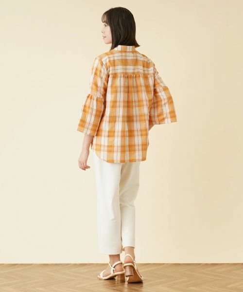 Leilian PLUS HOUSE / レリアンプラスハウス シャツ・ブラウス | チェックチュニックブラウス | 詳細22