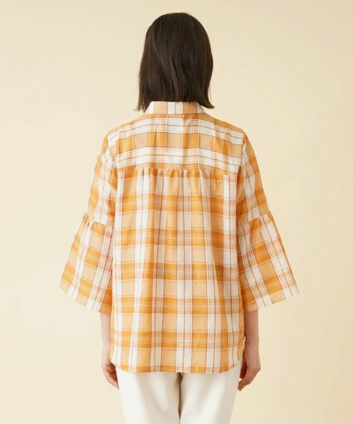 Leilian PLUS HOUSE / レリアンプラスハウス シャツ・ブラウス | チェックチュニックブラウス | 詳細25